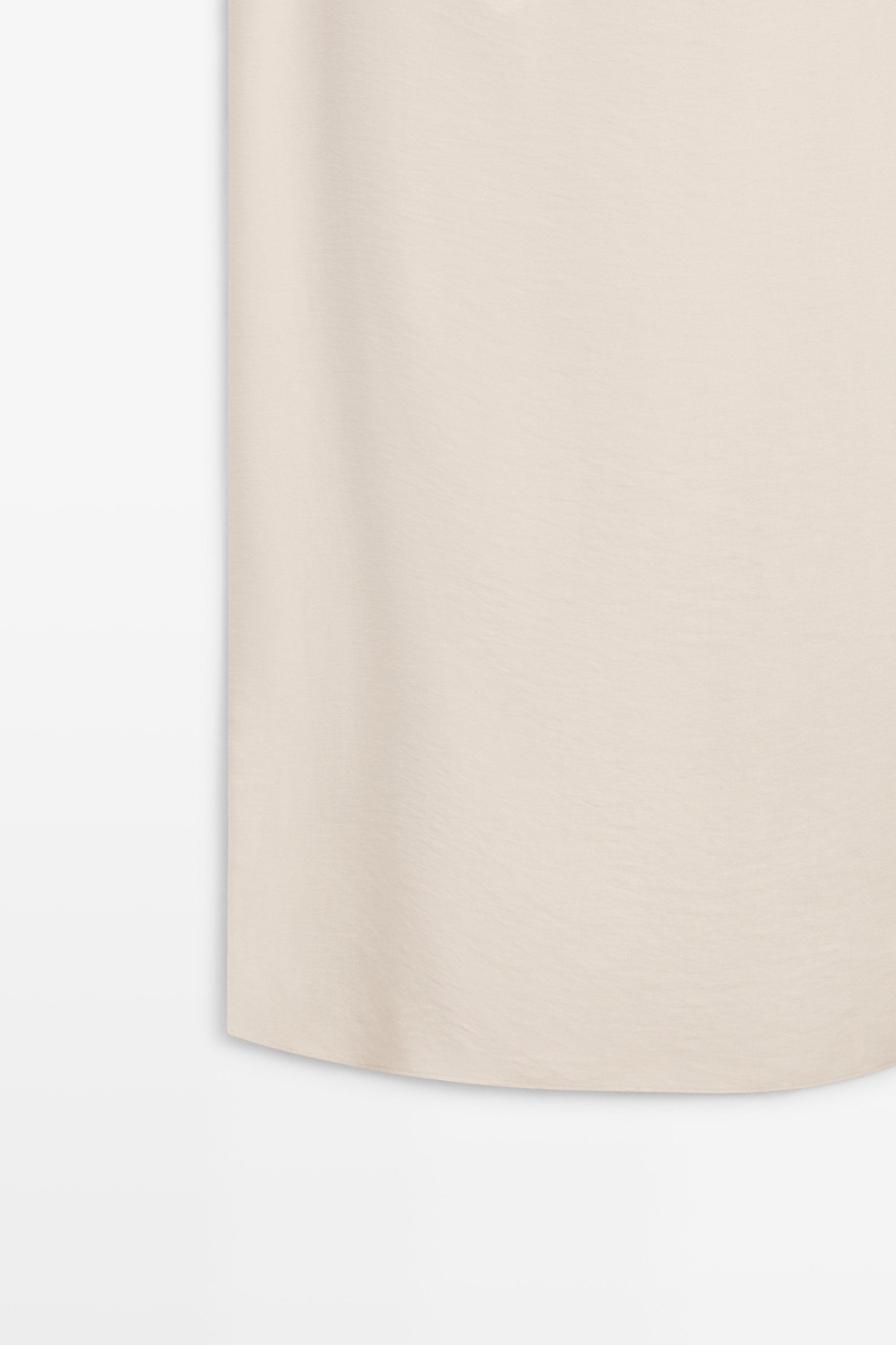 Asymmetrical drape detail dress - STUDIO
